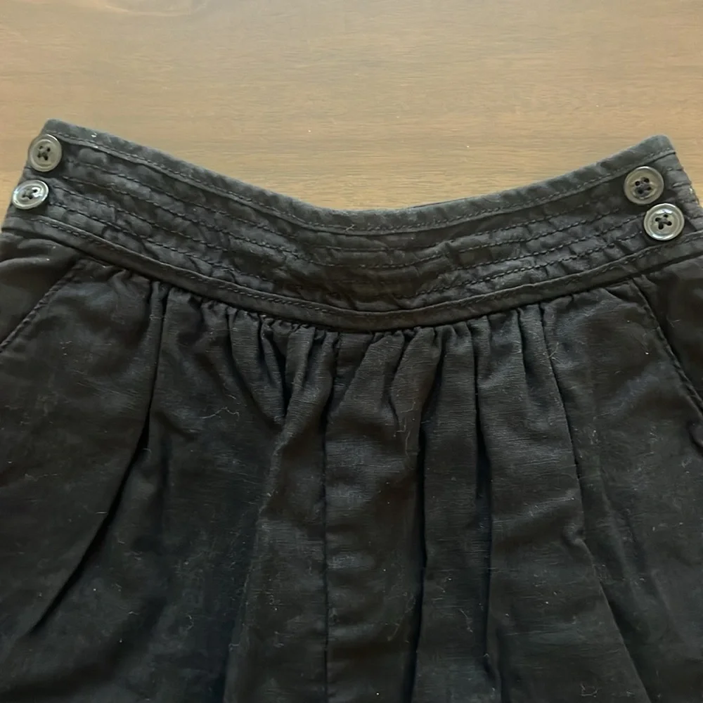 Janie and Jack Black Linen Blend Shorts size 7